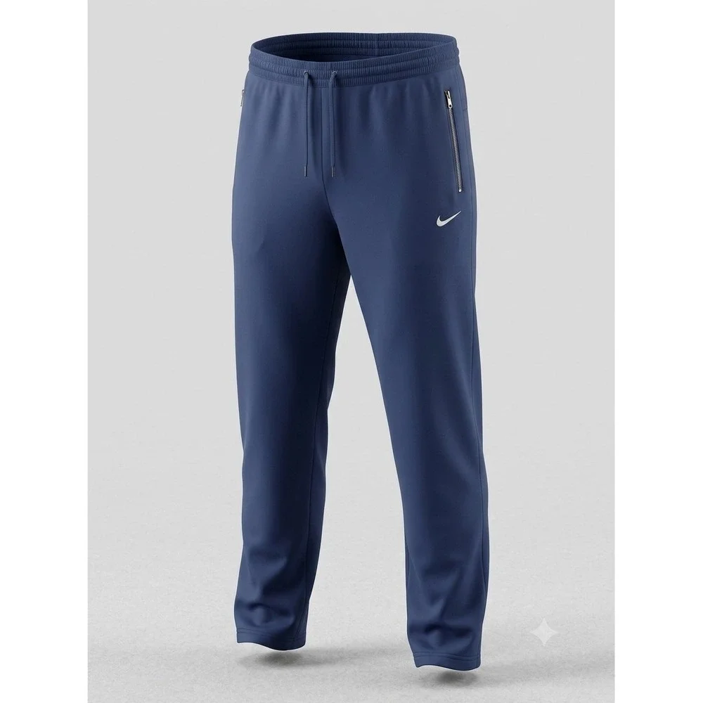 Nike Vintage Men's Blue w White Piping Jogging Pants. Size 52